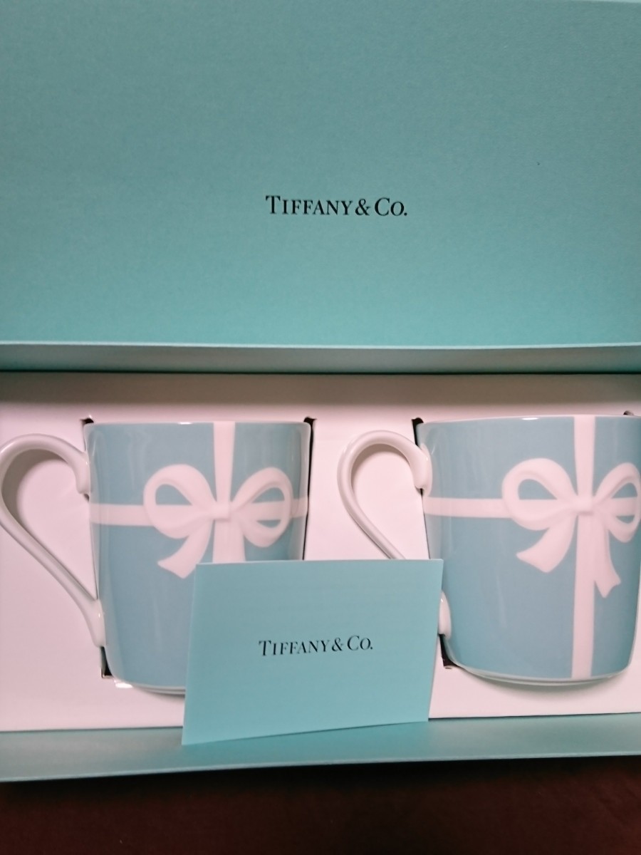 レア廃盤 マグTIFFANY&Co ティファニー リボンボックス レア廃盤 マグTIFFANY&Co ティファニー リボンボックス