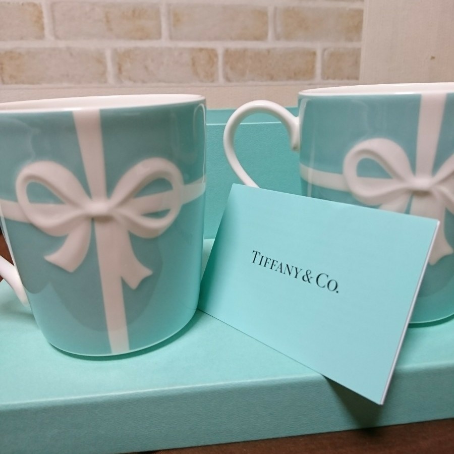 レア廃盤 マグTIFFANY&Co ティファニー リボンボックス レア廃盤 マグTIFFANY&Co ティファニー リボンボックス