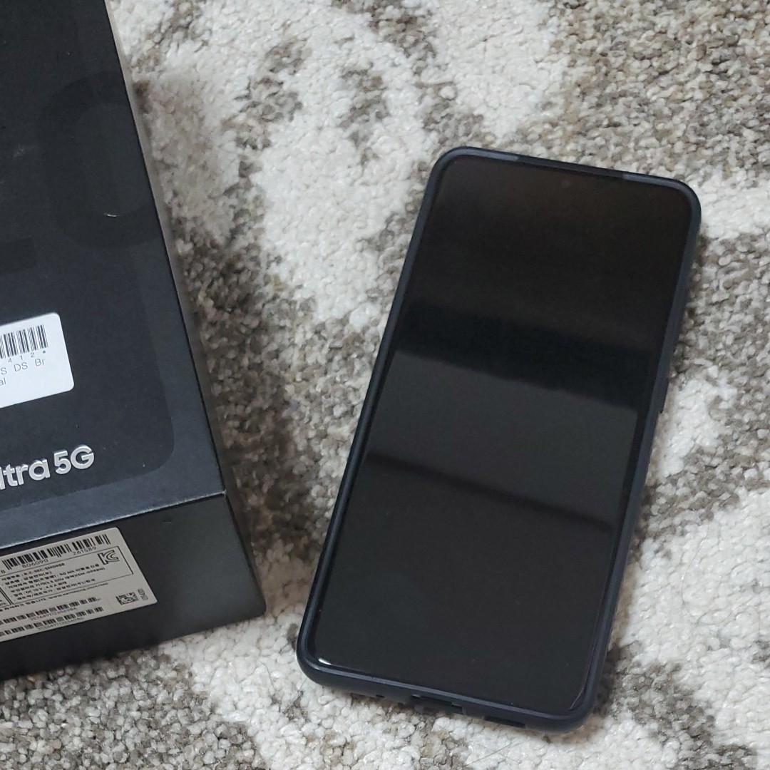 フリー ✓未開封品 Galaxy S20+ 5G ブラック SIMフリー 韓国版 115