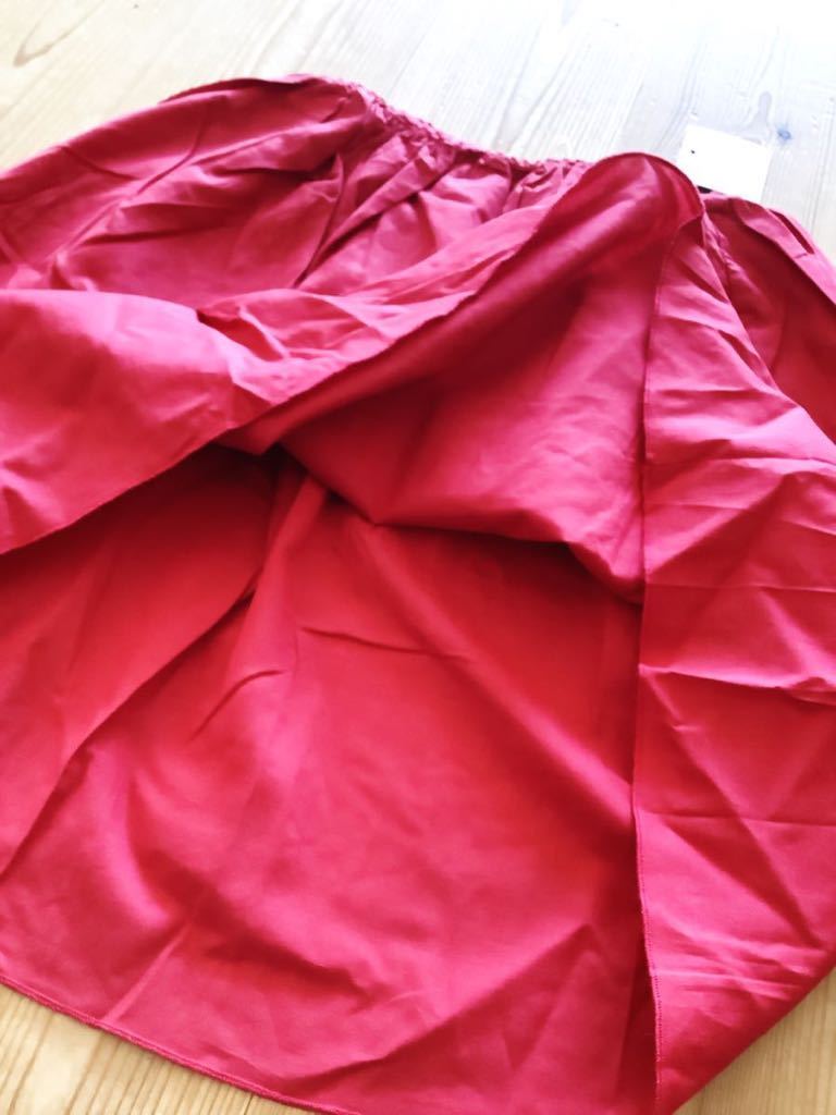 キッズ130-140サイズ【DOUUOD】ドゥドゥ　イタリア製　薄手コットン　インナースカート　ウエストゴム_画像3