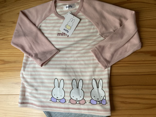  новый товар быстрое решение бесплатная доставка!miffy Miffy выставить пижама салон одежда часть магазин надеты 120 размер средний персик 
