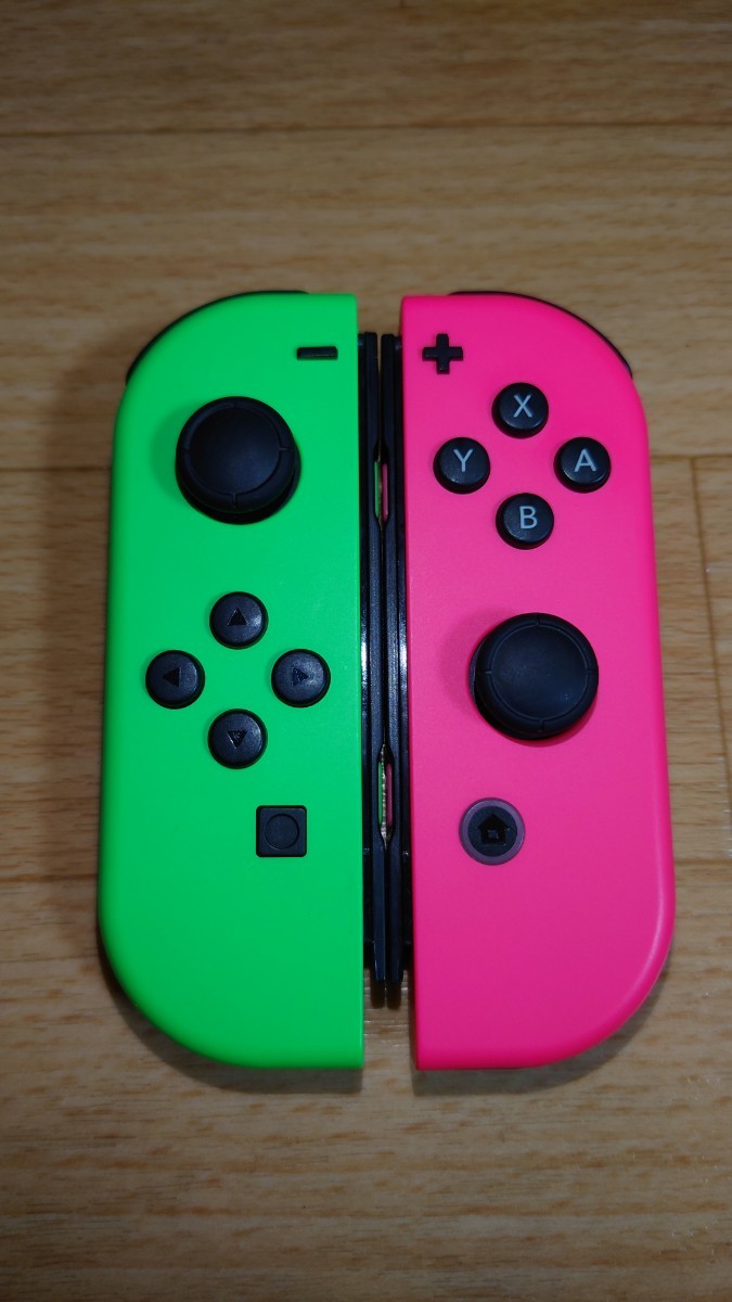 Joy-Con ネオングリーン ネオンピンク ジョイコン Nintendo Switch スイッチジョイコン