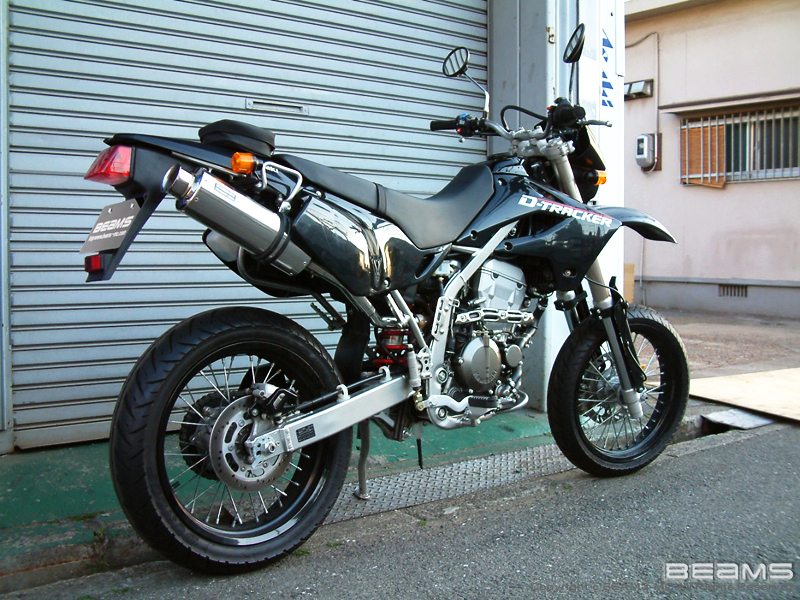 新品 ビームス Dトラッカー/KLX250 (BA-LX250E)用 SS300ソニック アップタイプ フルエキ B403-07-003 BEAMS マフラー カワサキ D-TRACKER_画像1