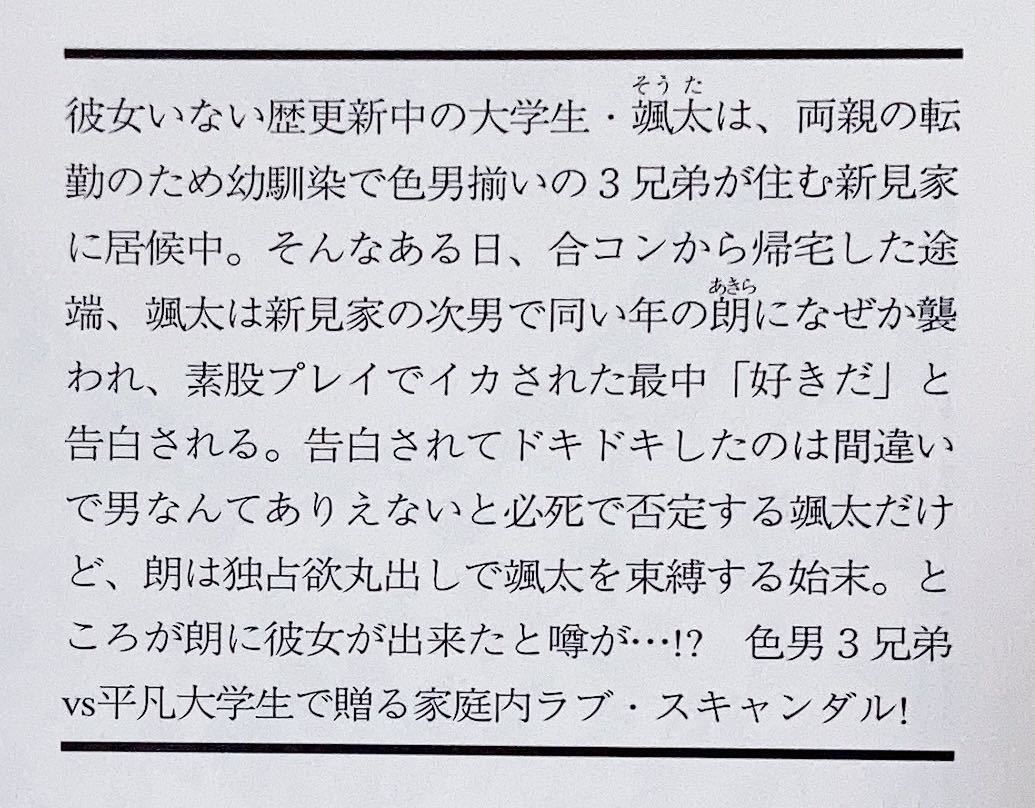 ☆文庫　計２冊セット『恋愛スキャンダル/初恋スキャンダル』【著】天野かづき/海老原由里★角川ルビー文庫