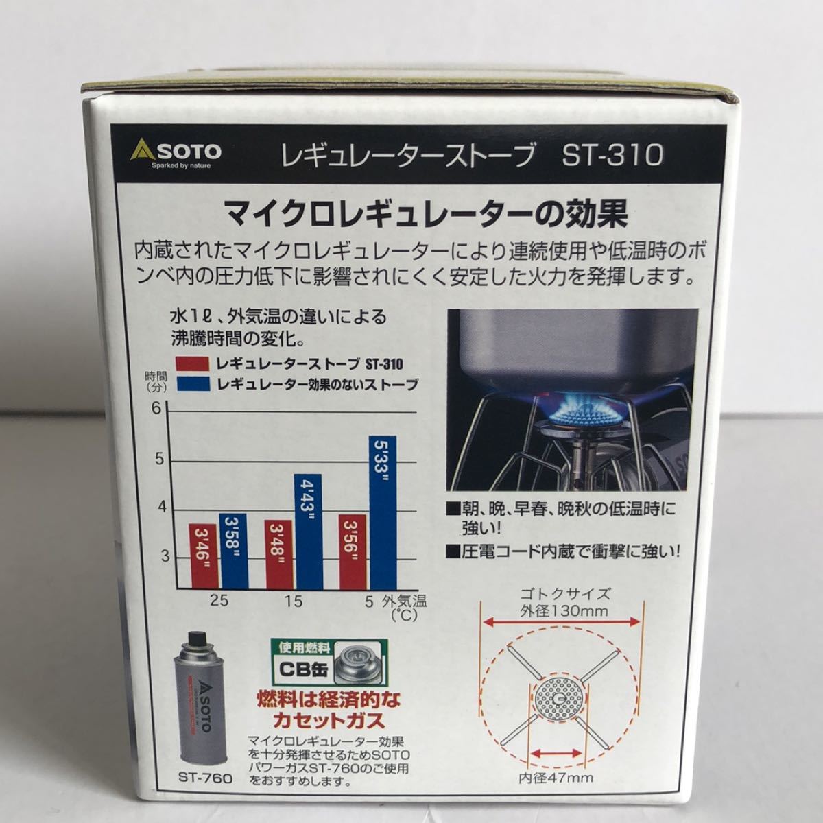 新品未使用品！送料込み！ SOTO レギュレーターストーブ ST-310