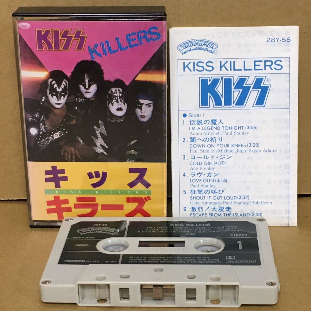 [ кассетная лента ]kisKISS / KILLERS killer z