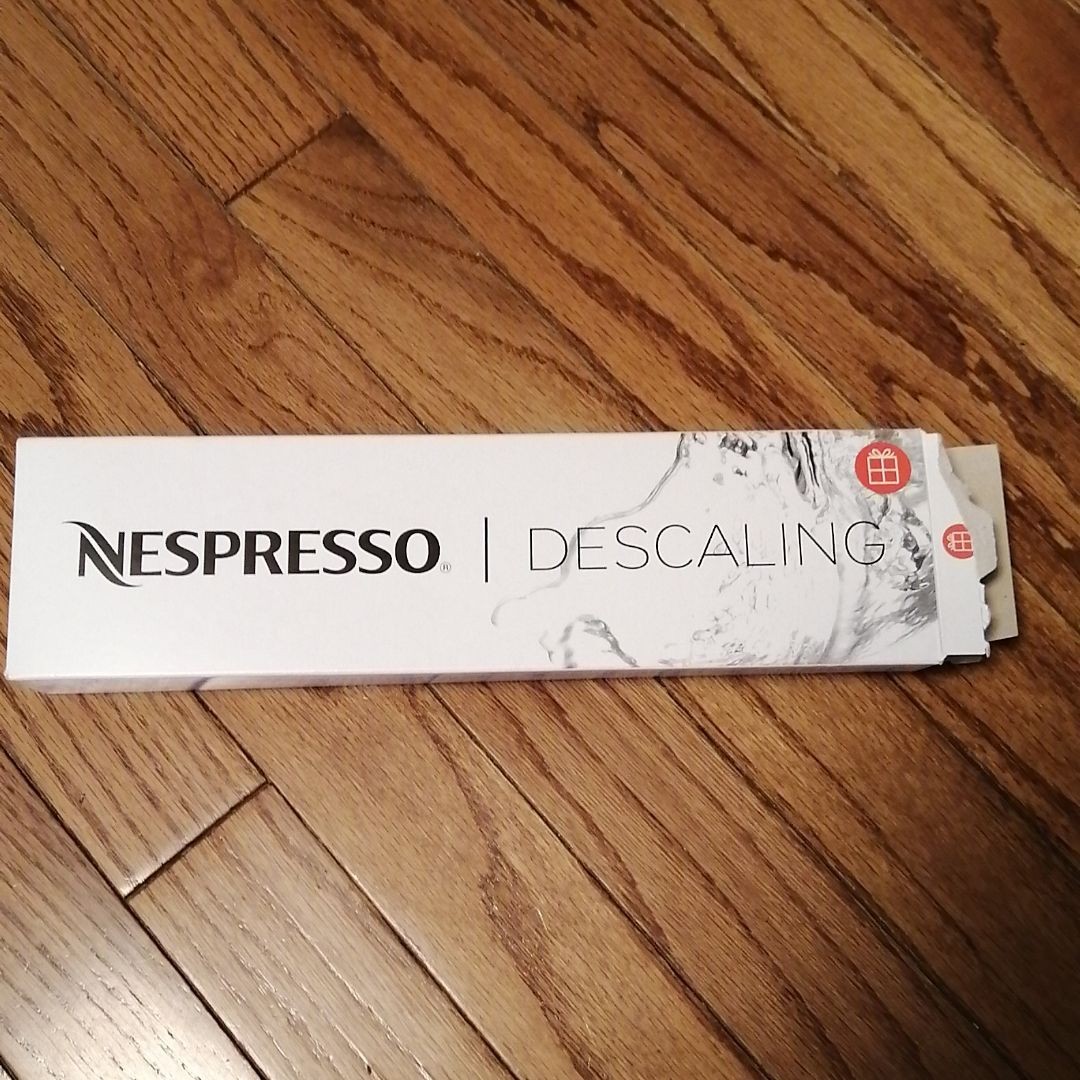 未使用品　ネスプレッソ　湯垢洗浄剤　DESCALING