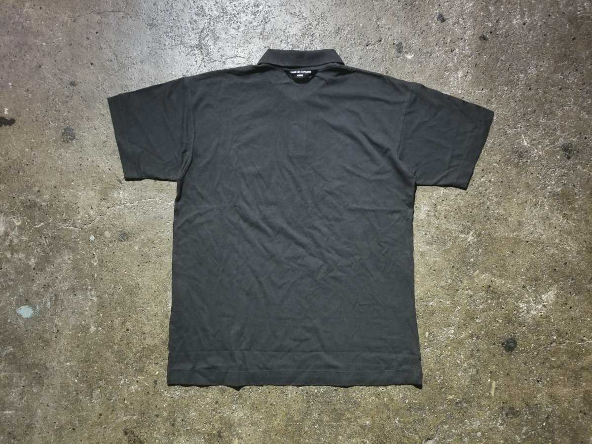 COMME des GARCONS HOMME AD1991 バックタグデザインポロシャツ 91aw