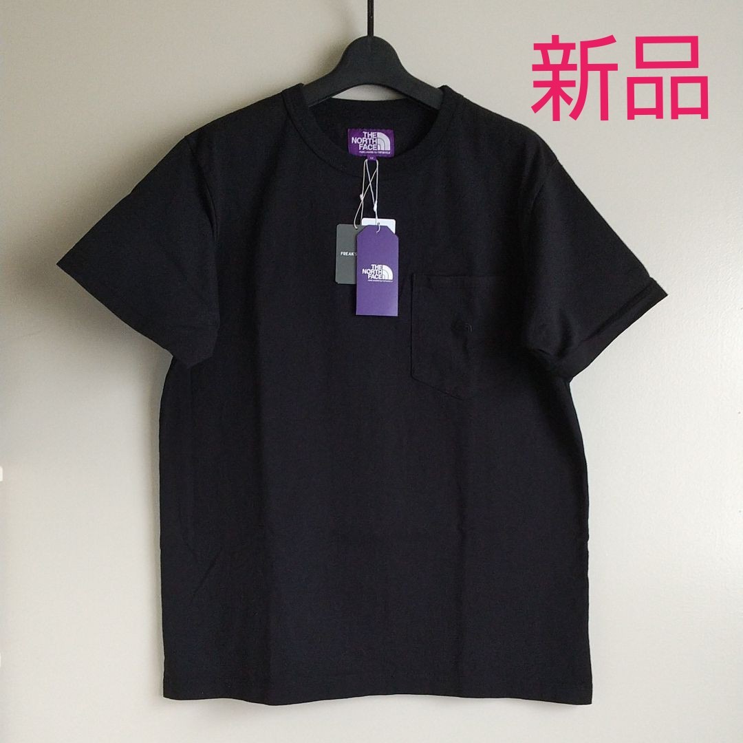 ザ・ノース・フェイス　パープルレーベル　7oz H/S Pocket Tee　NT3103N　ブラック　Mサイズ　新品