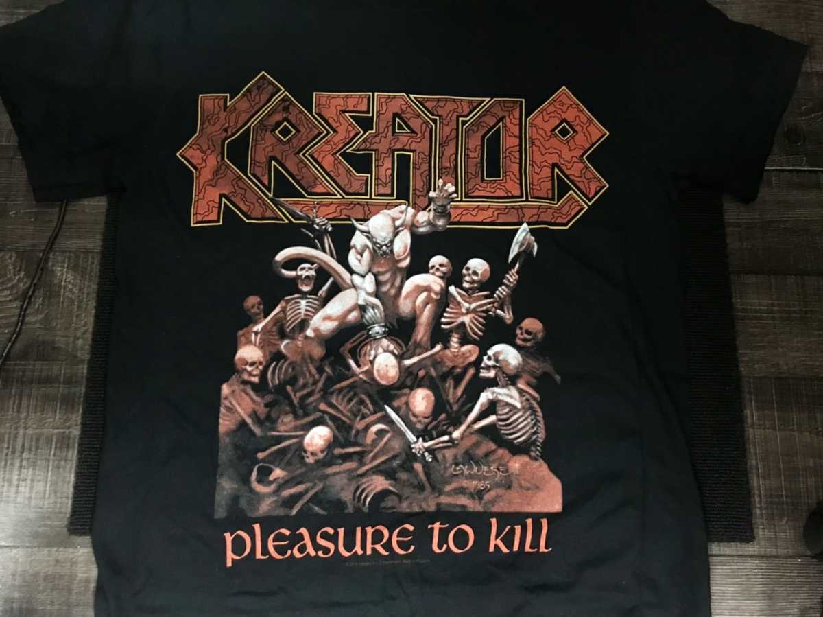 【G3】 KREATOR クリーター シャツ オールドスクール DEATH thrash METAL メタル デス メタル スラッシュ メタル  グラインドコア