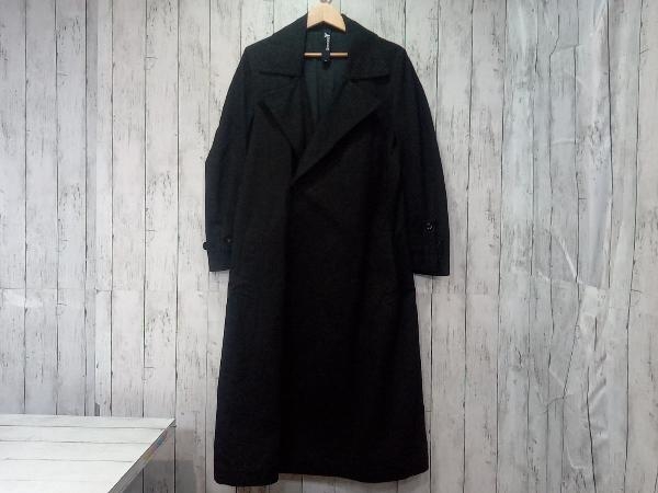 都内で 19AW ヨウジヤマモト YAMAMOTO YOHJI グラウンドワイ Y Ground Double 店舗受取可 1(S相当) ブラック ロングコート ダブルコート coat Sサイズ