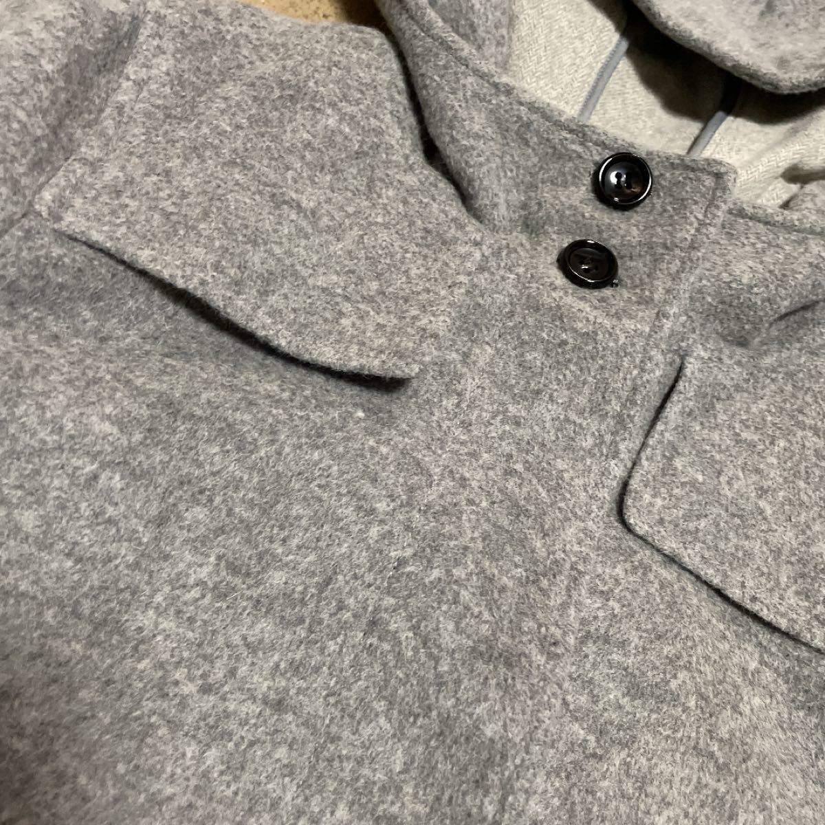 入園入学祝い アンゴラ コート theory luxe ウール 22AW ショート 完売