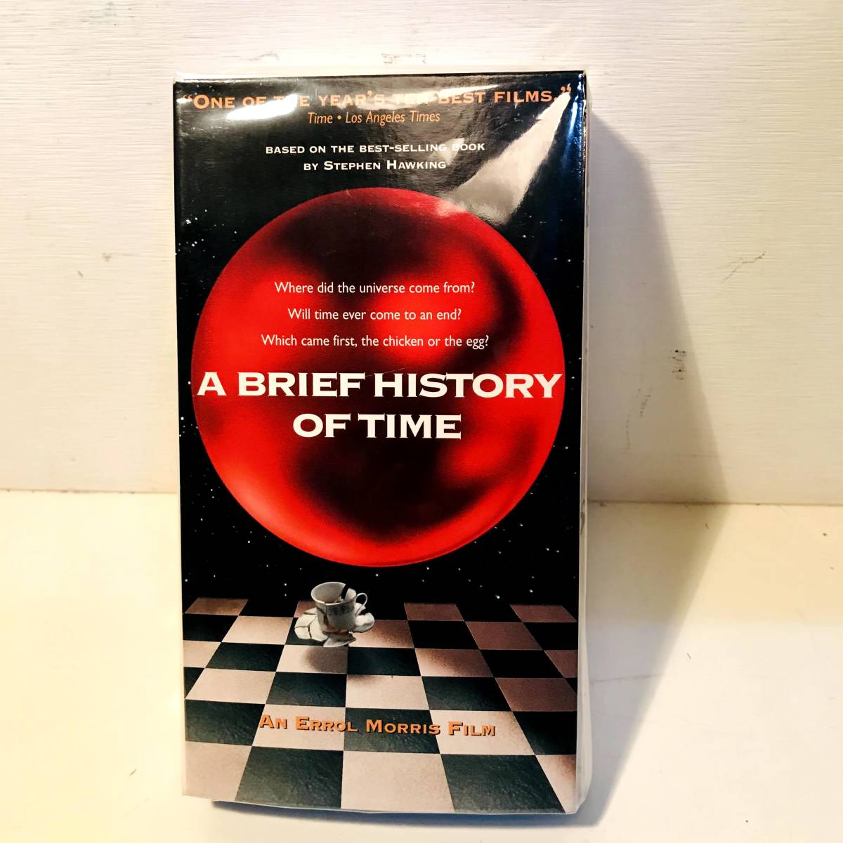 [ rare VHS]A Brief History of Time, Stephen Hawking ( performance ), Isobel Hawking ( performance ), horn King, cosmos . language .