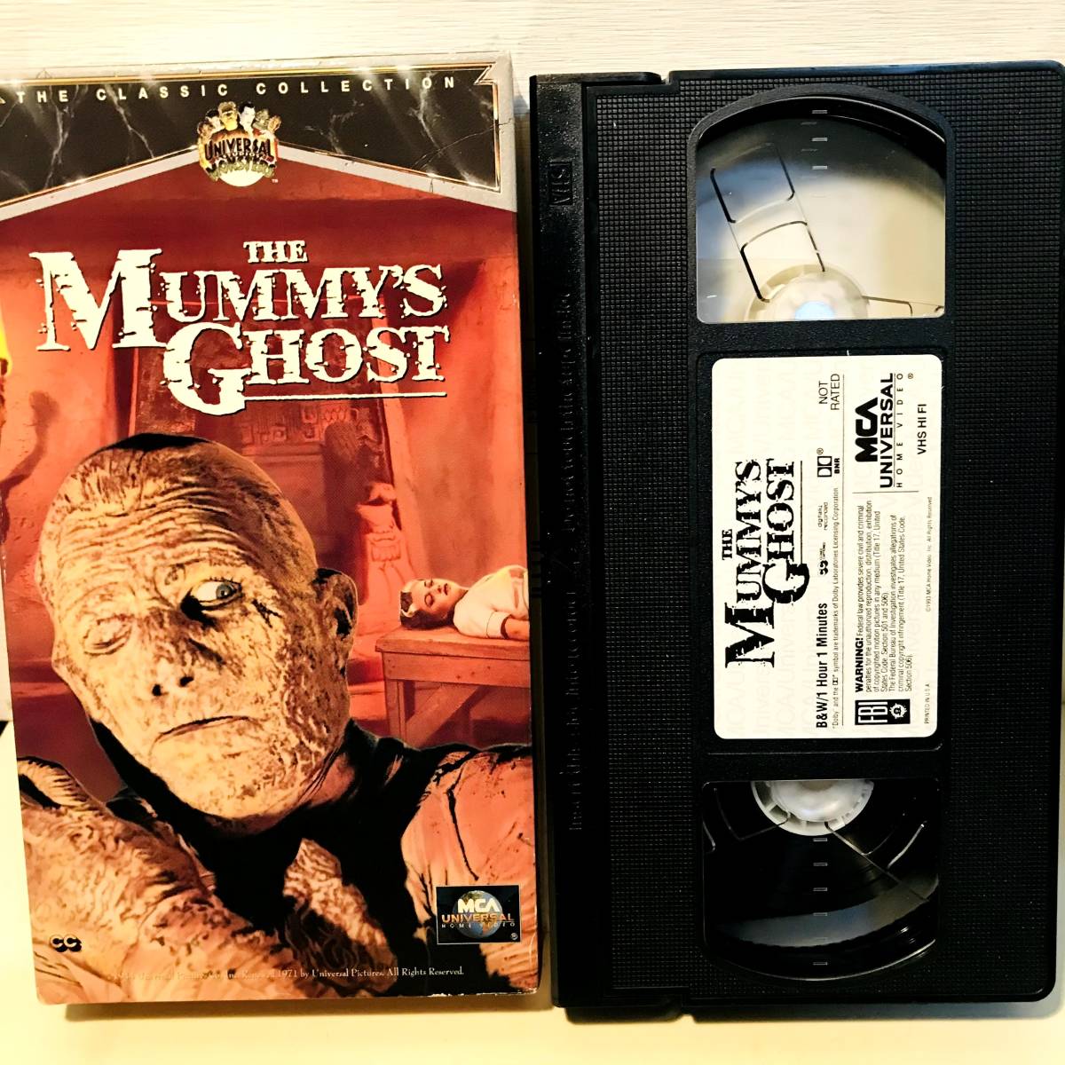 【ＶＨＳ】The Mummy's Ghost 執念のミイラ 1944年 ヴィンテージ　ホラー_画像3