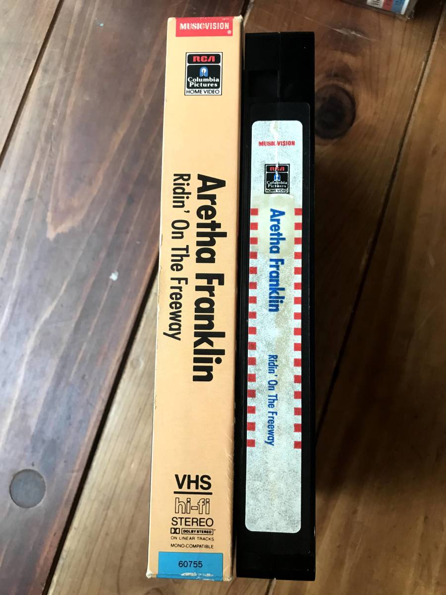[ rare VHS]aresa* Frank Lynn Aretha Franklin Ridin\' On The Freeway