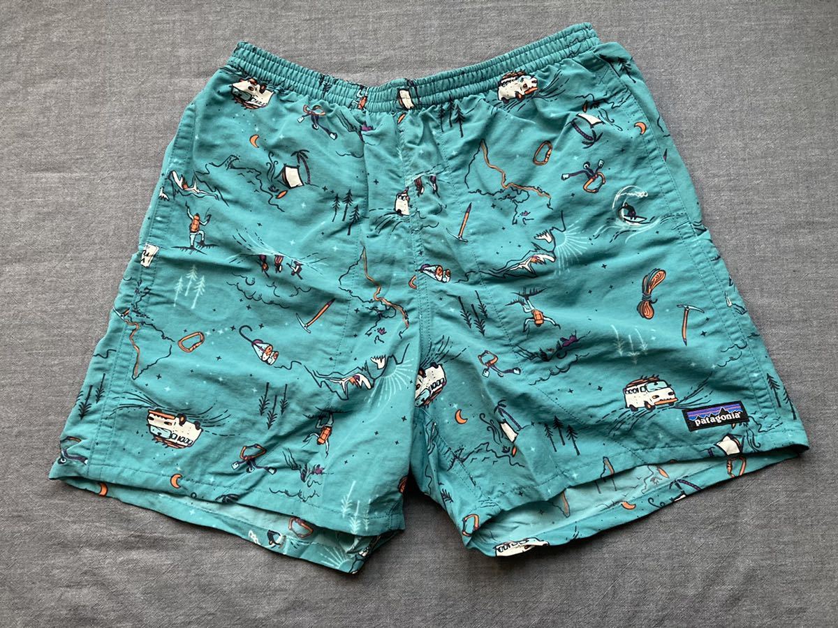 人気絶頂 美品 メンズ バギーズ 山と道 shorts baggies patagonia FHEB