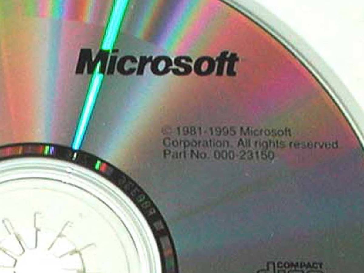 Microsoft Windows95 Upgrado Part No000-23150 Windows3.1 from up grade? Japanese edition 