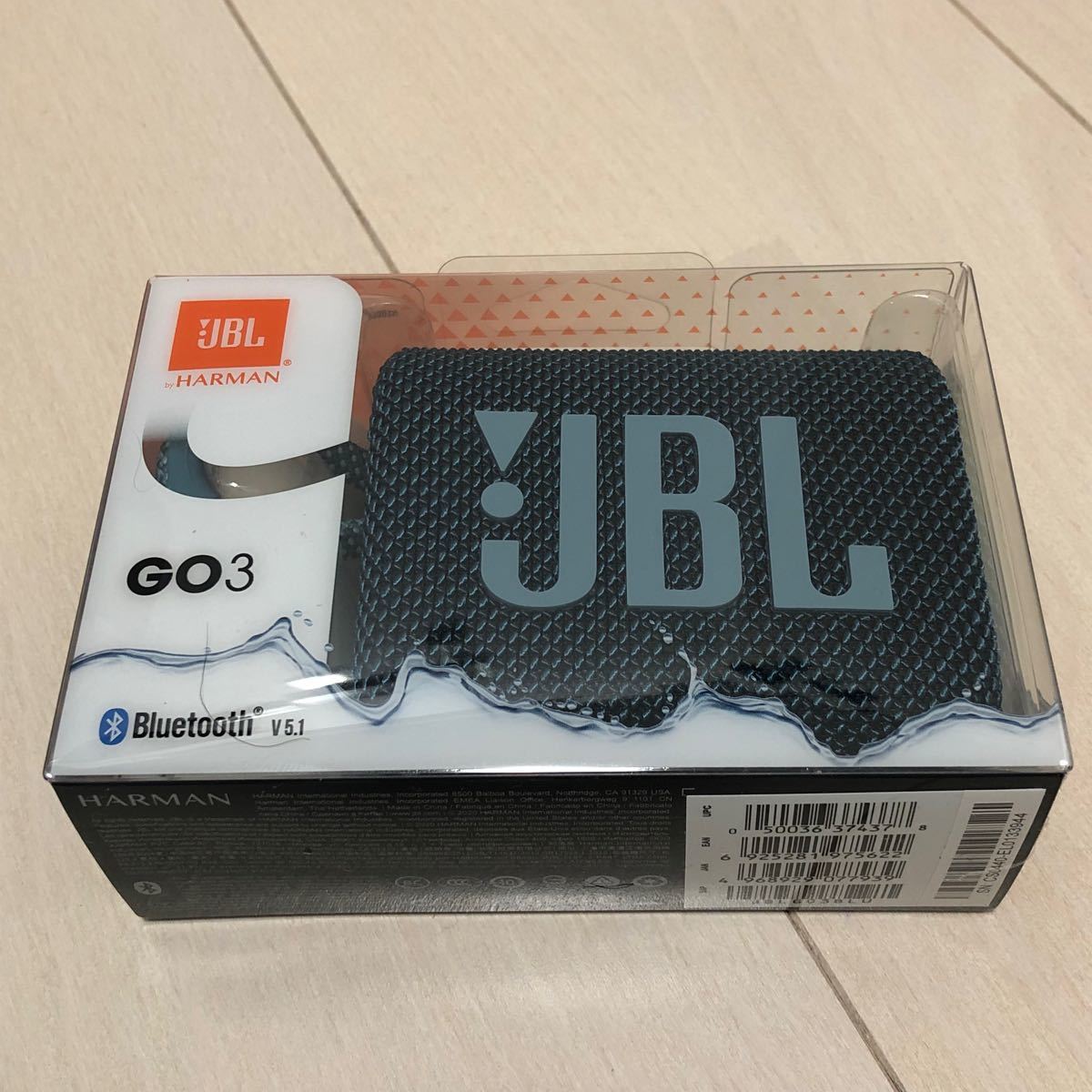 JBL GO3 防水スピーカー ブルー 新品・未使用品