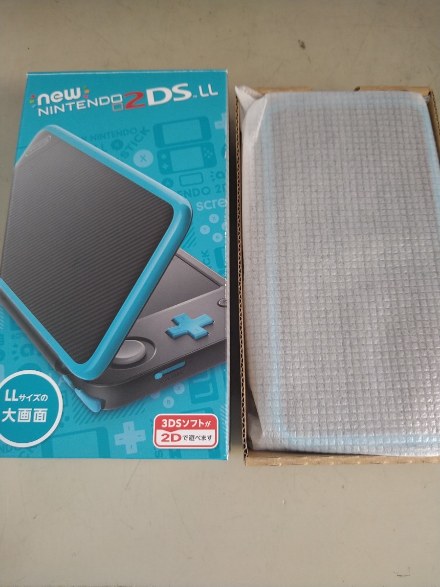 Newニンテンドー 2DS LL ブラック×ターコイズ