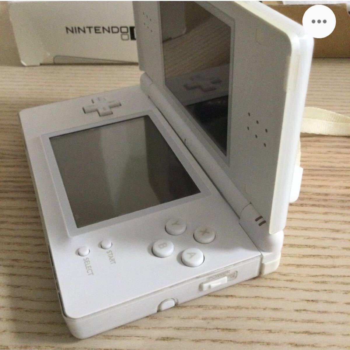 【液晶パネルジャンク品】ニンテンドーDS Lite  充電器　箱　説明書有り　Nintendo  任天堂DS  DSライト　セット