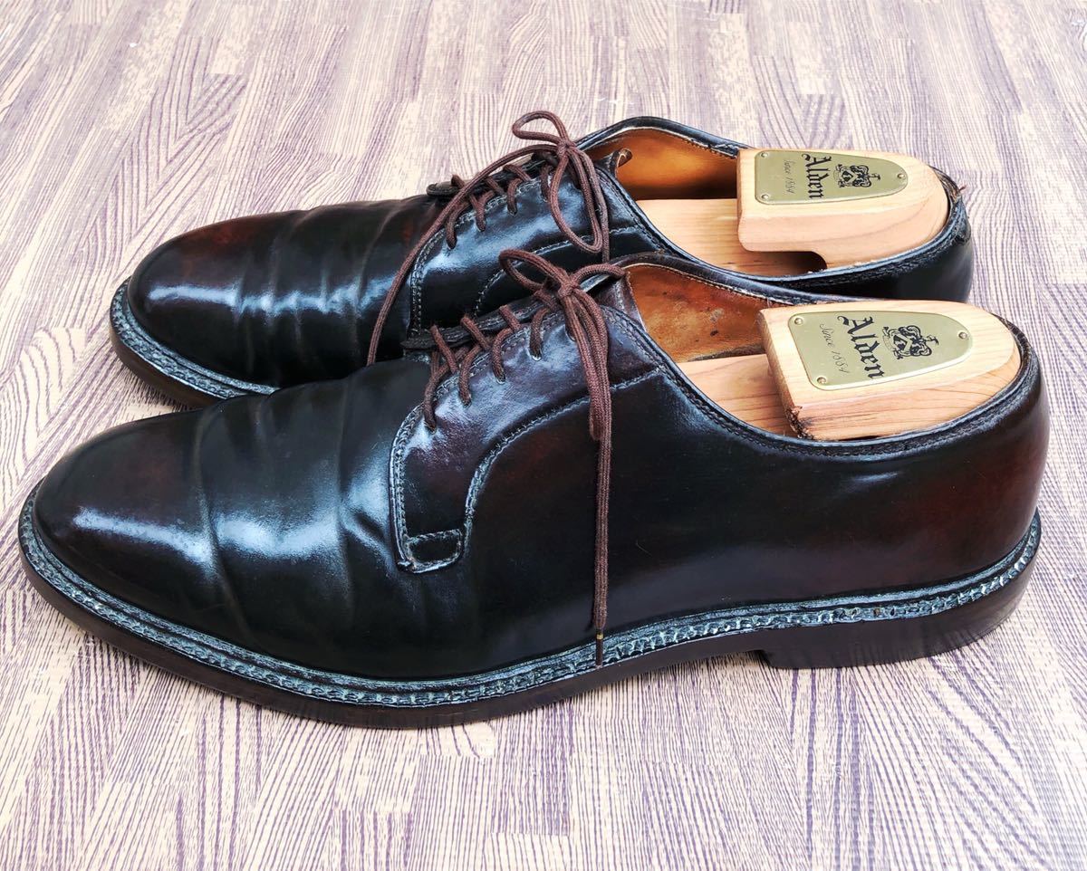 ☆美品・73%OFF☆ オールデン Alden コードバンプレーントゥ 「990