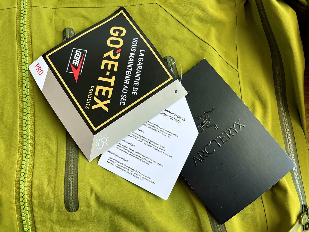 【国内正規　新品】ARC'TERYX Beta SV Jacket Men's Elytron Small アークテリクス　ベータ ジャケット　GORE-TEX PRO ゴアテックス プロ