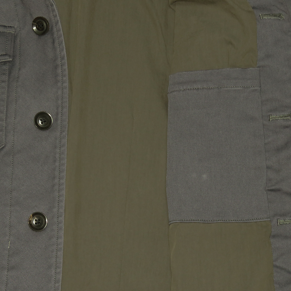junhashimoto 19SS NEXT G ARMY ミリタリーシャツジャケット 3 定価48,600円 NAVY ジュンハシモト_白い点は表のボタンの裏アタリです