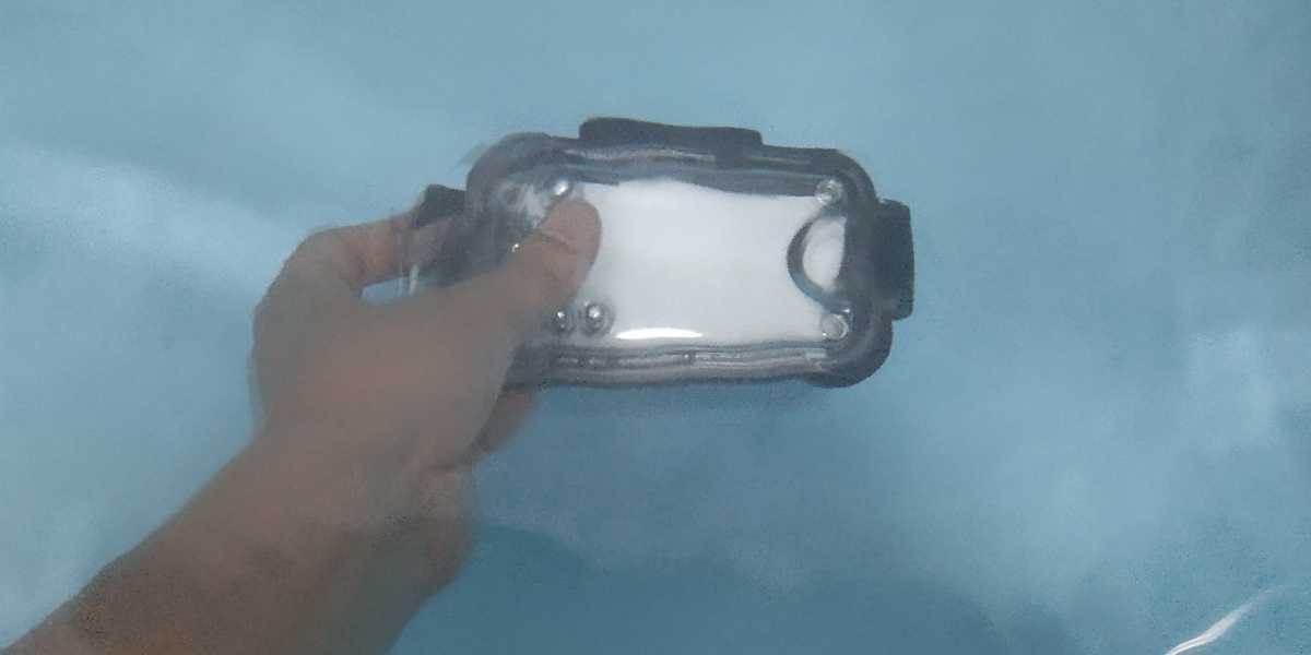 Watershot ウォーターショット ダイビング 水中ハウジング iPhone 5 5s SE 用 防水ケース テスト済み カラー:ブラック_画像4