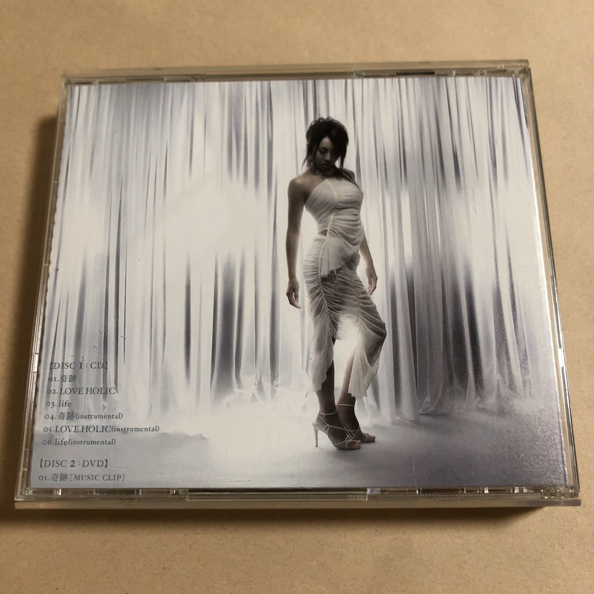倖田來未 MaxiCD+DVD 2枚組「奇跡」_画像2