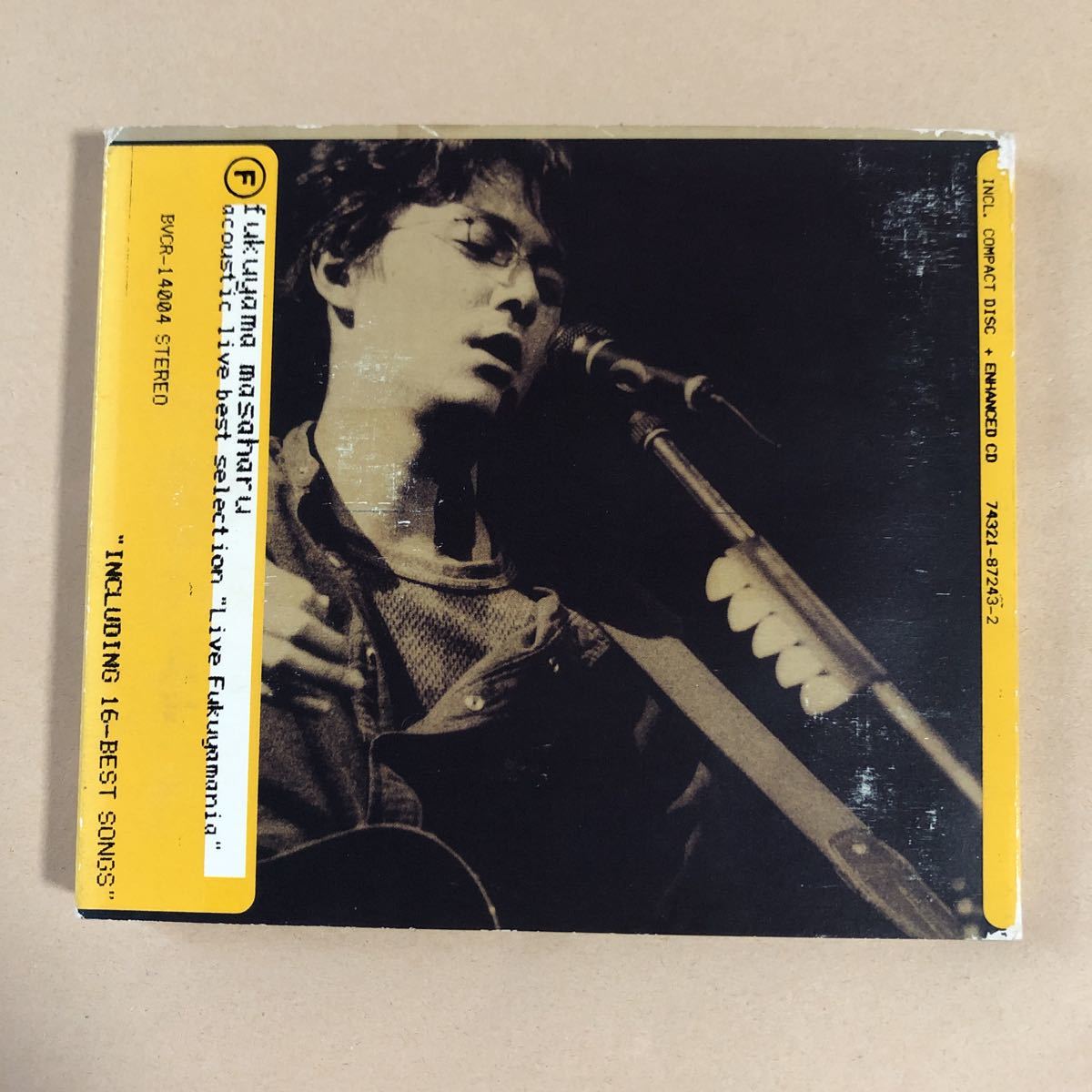 福山雅治 CD+SCD 2枚組「acoustic live best selection Live Fukuyamania」の画像1