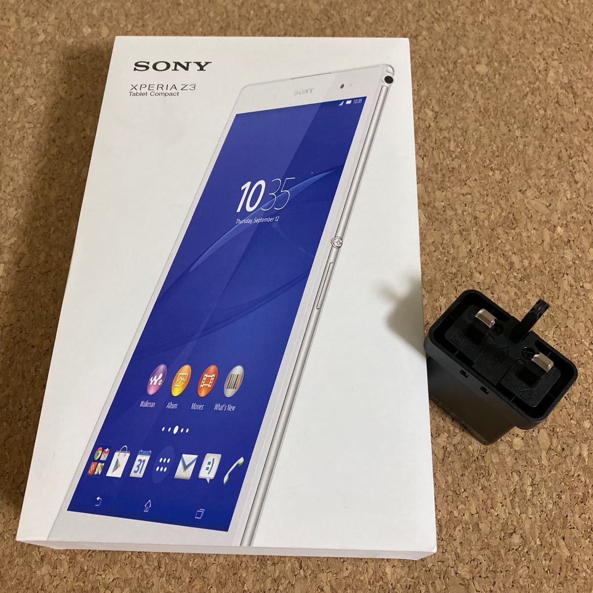 PayPayフリマ｜SONY Z3 Tablet SGP621 /Android 11 /化粧箱 海外用ACアダプタあり
