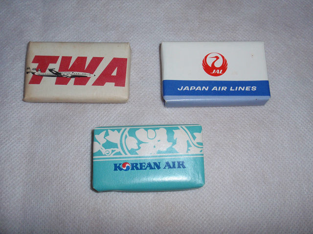 日本航空 倉庫 JAL 石鹸 TWA トランス 大韓航空 送料210円 ワールド航空 昭和レトロ チープ