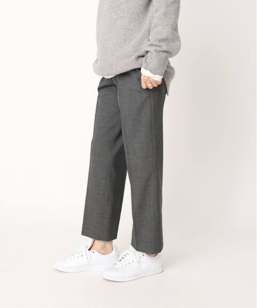 Deuxieme Classe【CINOH/チノ 】CROP パンツ 38 グレー クロップパンツ