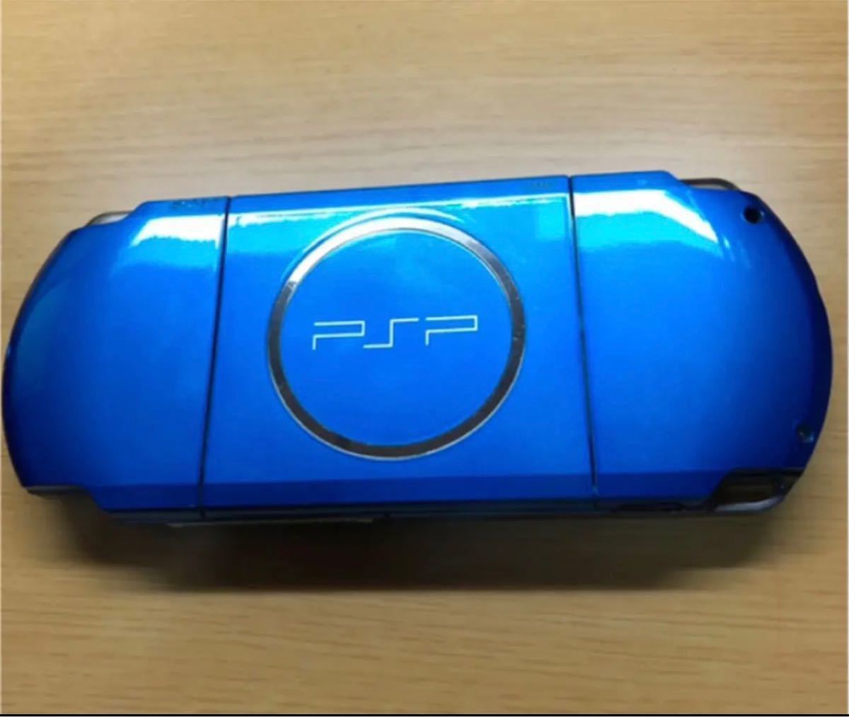 PSP 3000  ★箱、充電器、バッテリー、メモリー、おまけソフト付き SONY PSP-3000 メタリックブルー PSP