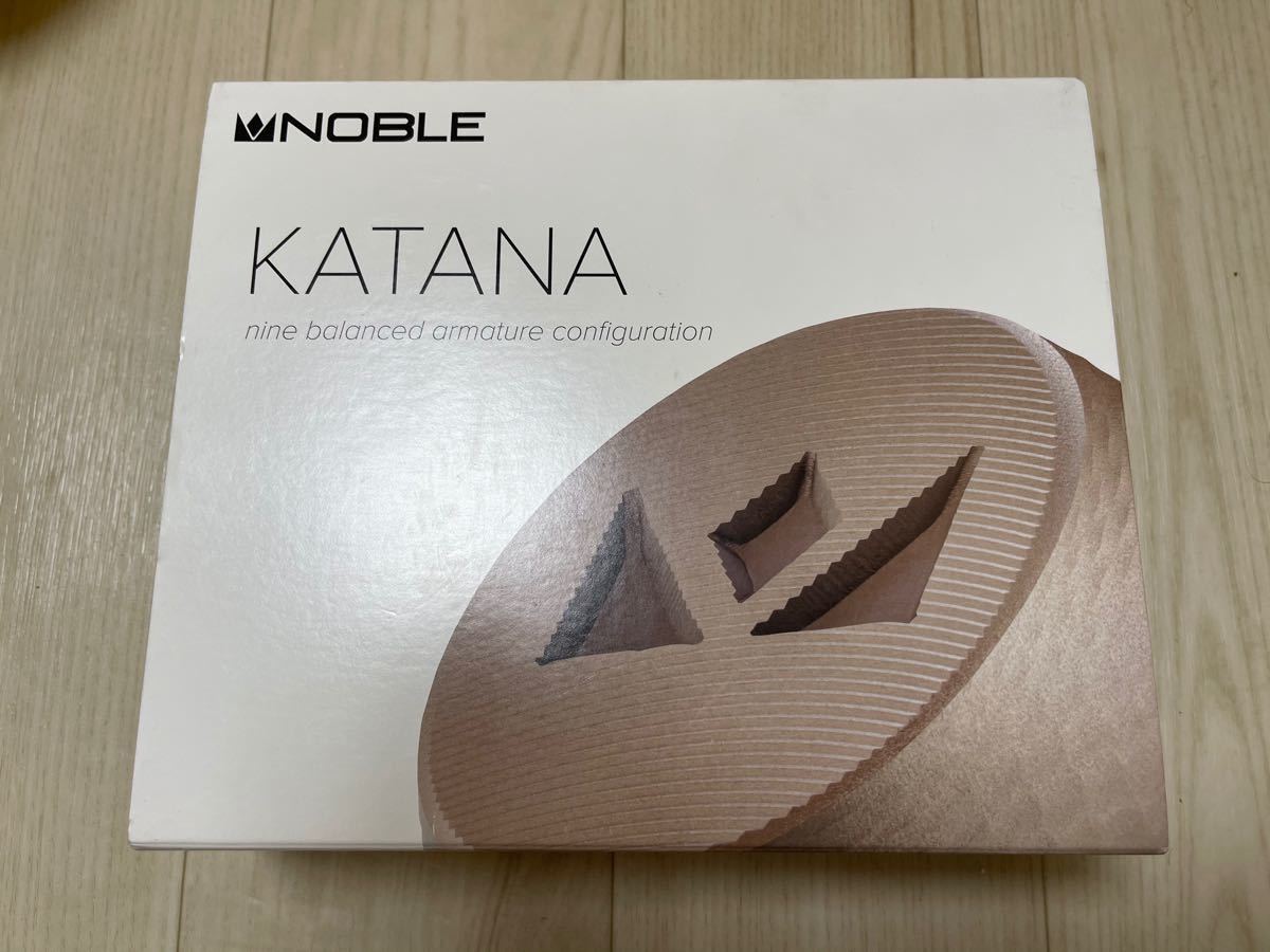 Noble Audio KATANA ユニバーサルIEM 有線 カナル型 イヤホン イヤフォン　ノーブル　カタナ　正規代理店
