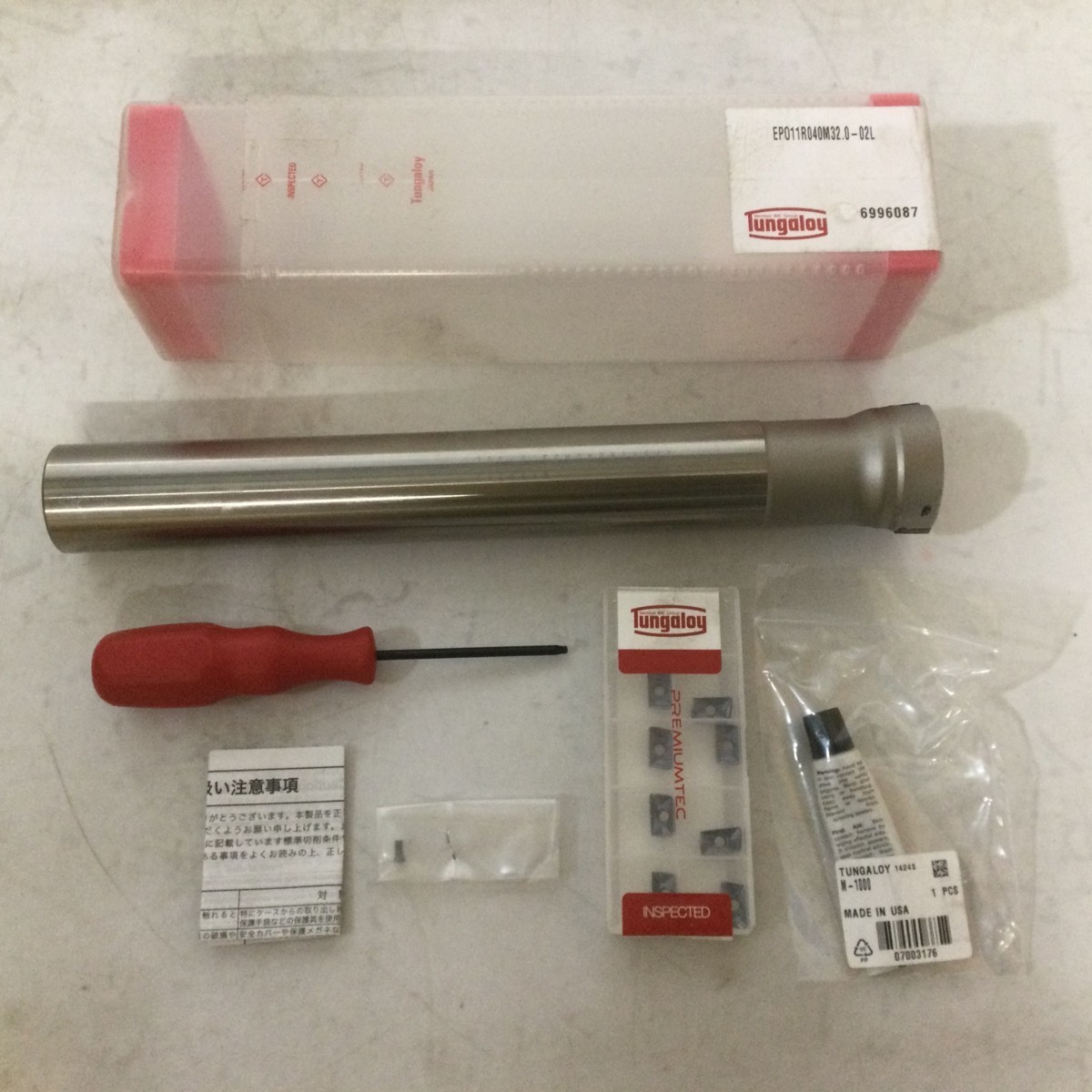 ヤフオク! - 【未使用品】タンガロイ 柄付カッタ EPO11R040M3...