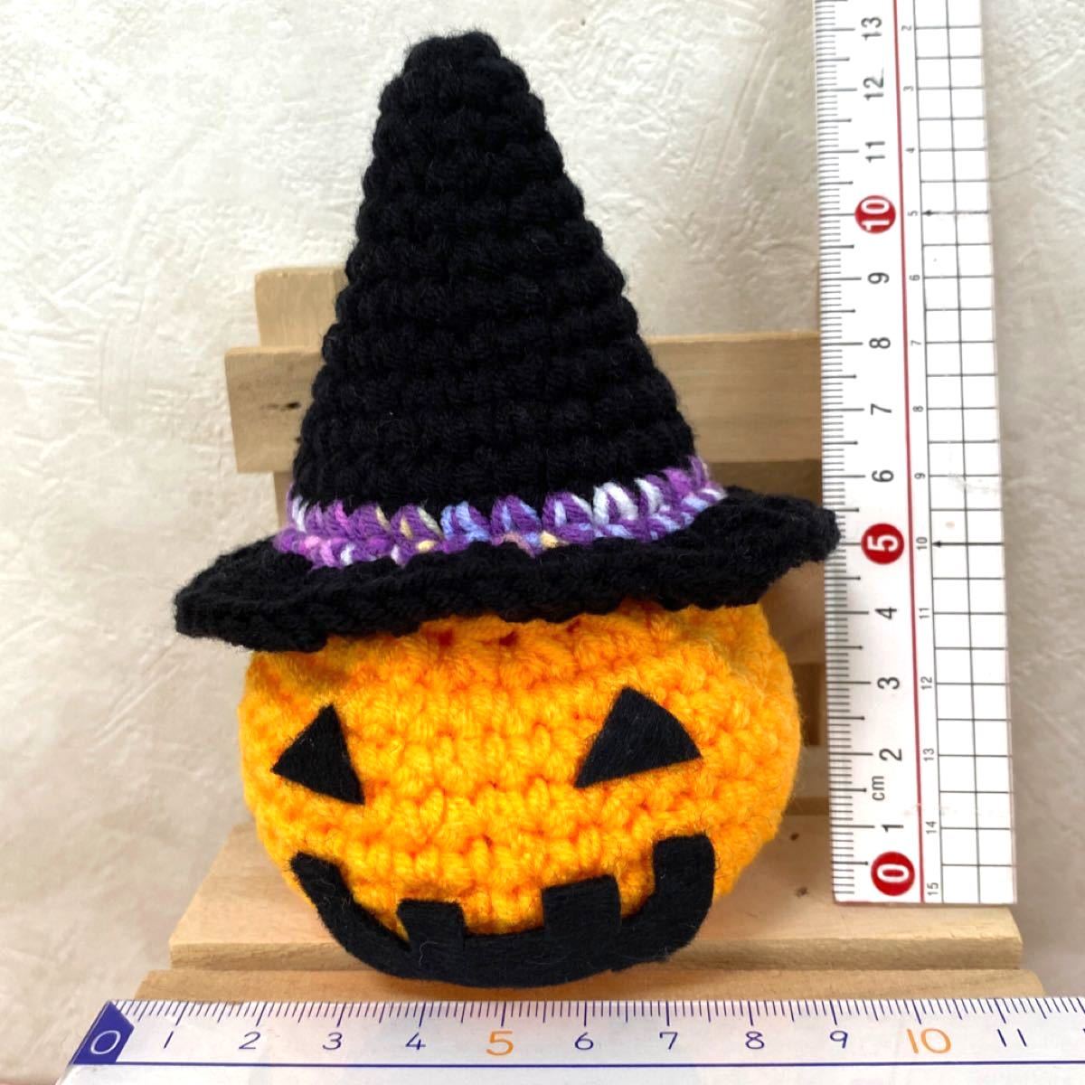 ハンドメイド ハロウィン かぼちゃ帽子4