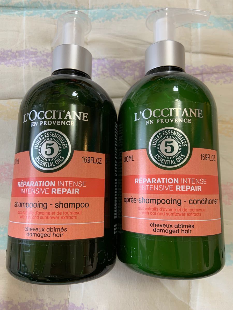 SALE/70%OFF】 4個セット ロクシタン ファイブハーブス リペアリング シャンプー 500ml ロクシタン ファイブハーブスリペアリングシャンプー 500ml