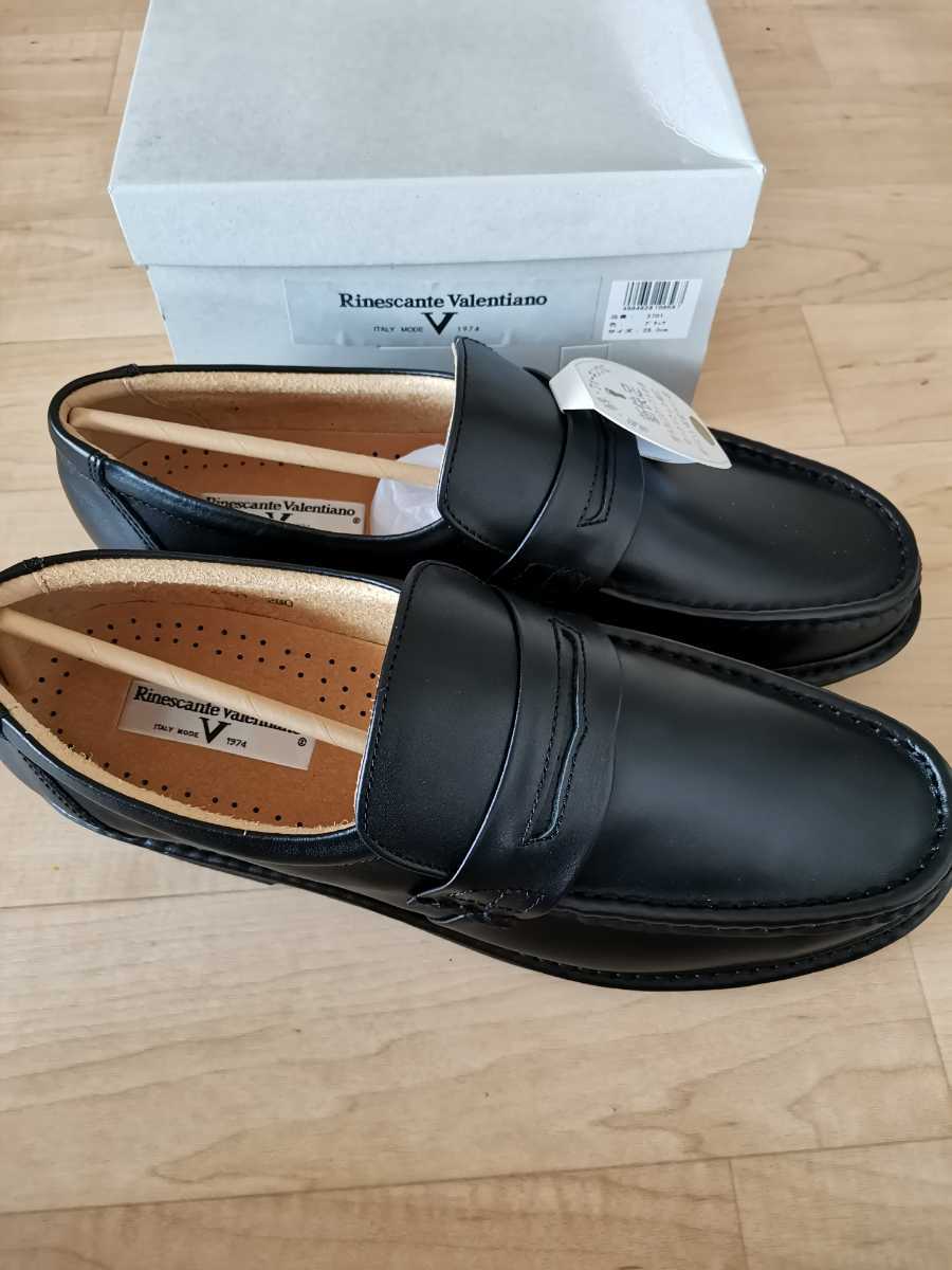 ★新品★Rinescante Valentiano ビジネスシューズ 黒 サイズ28 革靴 afilnKLMyACEFRSY-39612 28.0cm以上