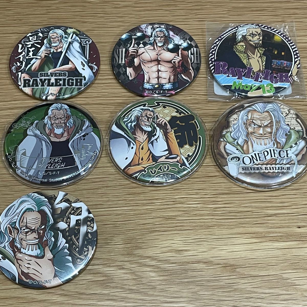 %OFF! ONE PIECE ワンピース オールフェイス レイリー 缶バッジ