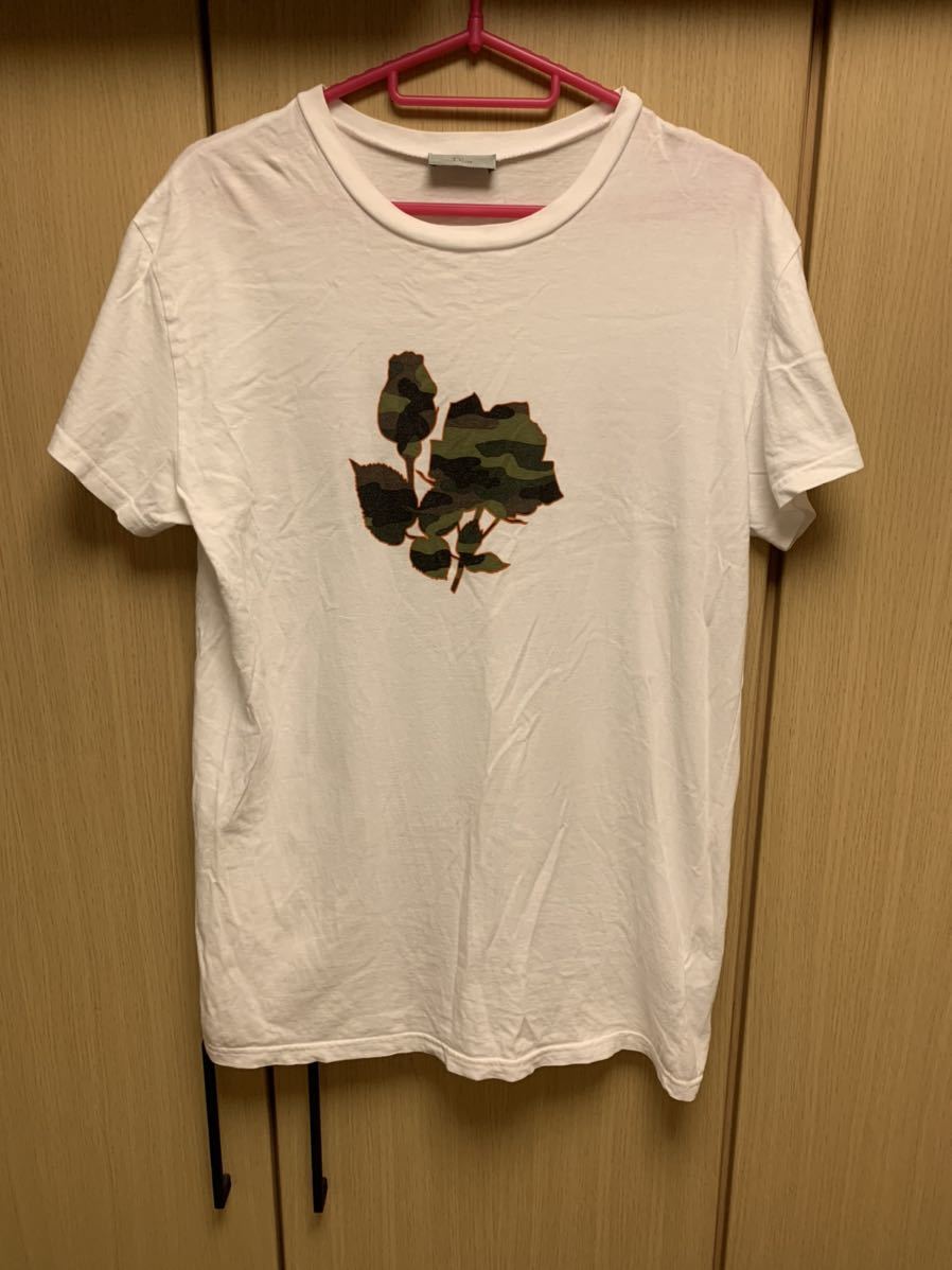 2022春大特価セール！ 正規 18SS S カットソー Tシャツ 迷彩 薔薇