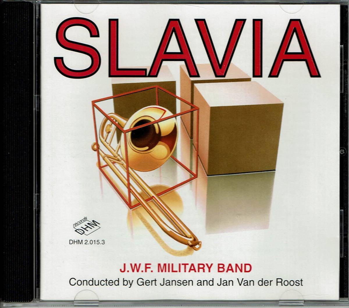 ヴァン・デル・ローストの「スラヴィア」を収録　SLAVIA　J.W.F. MILITARY BAND - CONDUCTED BY GERT JANSEN AND JAN VAN DER ROOST_画像1