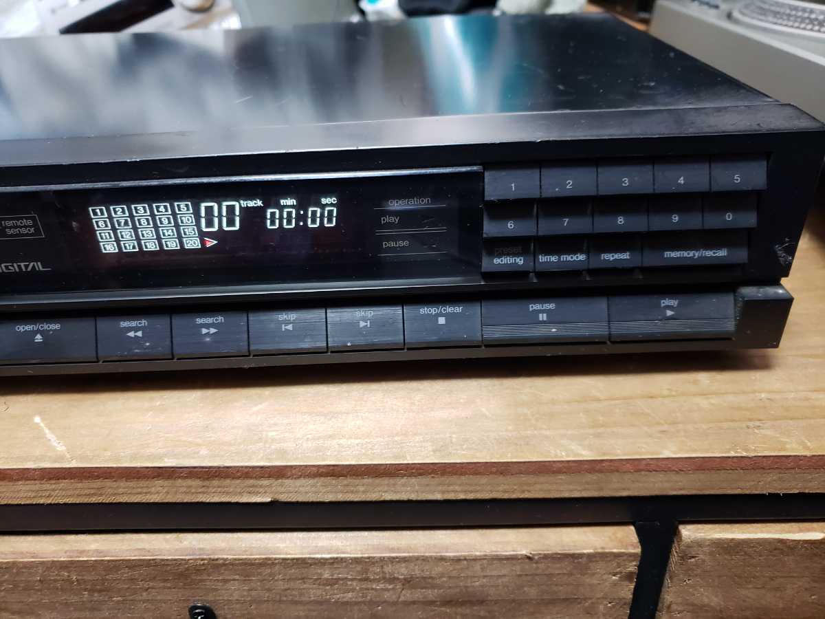 technics CDプレーヤー　SL-P320 ジャンク_画像3