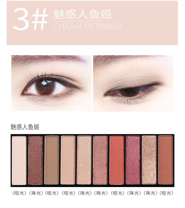 COLORINA BEAUTY STUDIO アイシャドウ Deluxe Eyeshadow　輸入品 カラー 3_画像2