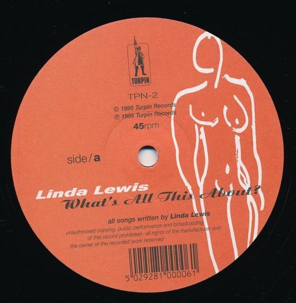 LINDA LEWIS/リンダ・ルイス/WHAT'S ALL THIS ABOUT?/EU盤/中古12インチ!! 商品管理番号：30990_画像2
