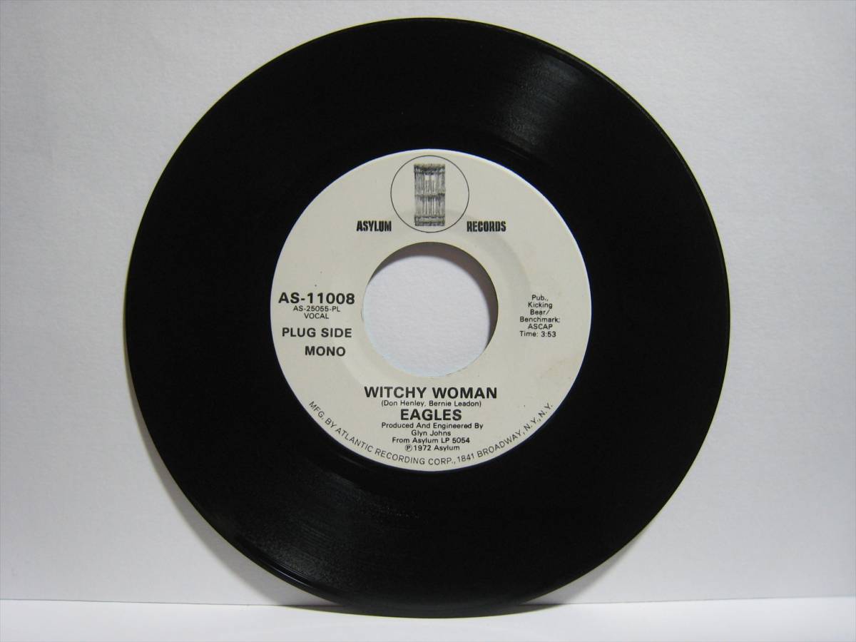 [7~] EAGLES / * white promo MONO/STEREO* WITCHY WOMAN US record Eagle s. woman. ....