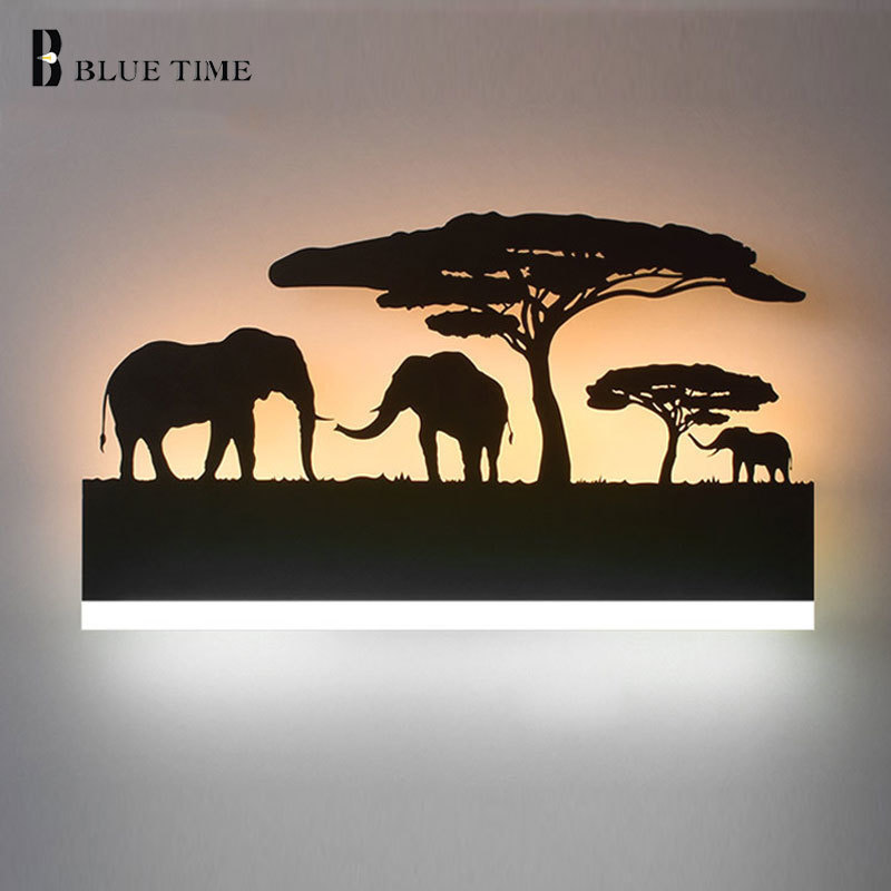 n terrier . eminent |(^^)| wall light ornament lamp illusion .. equipment ornament living .. Africa stylish YWQ1863