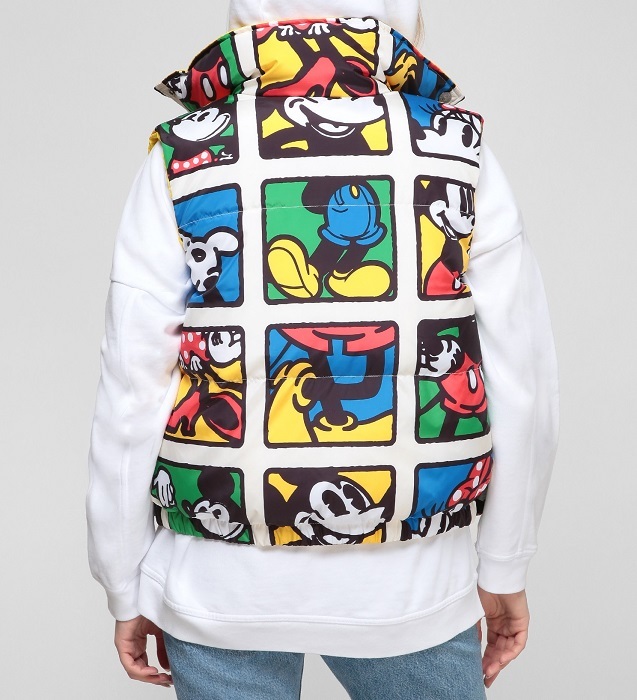 最高の品質のジャケット/アウターリーバイス ディズニー DISNEY DOWN Levi's Lサイズ VEST イエロー