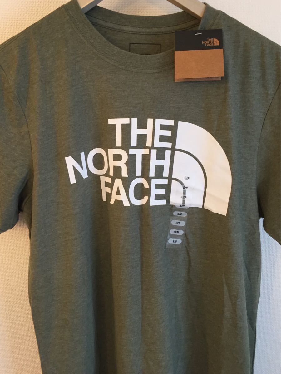 新品 ザ ノースフェイス THE NORTH FACE ロゴTシャツ メンズUS-Sサイズ