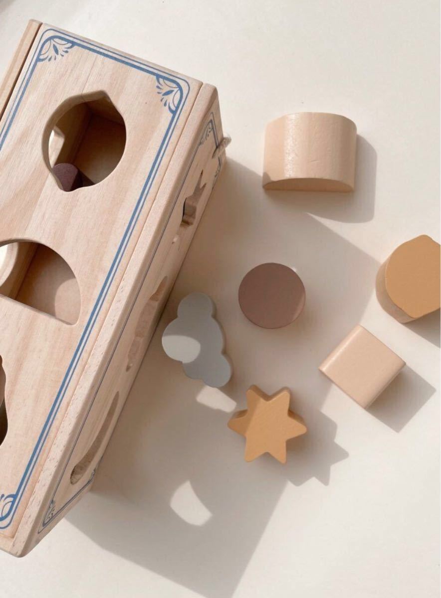 kongessloejd 木製型はめパズルブロックボックス